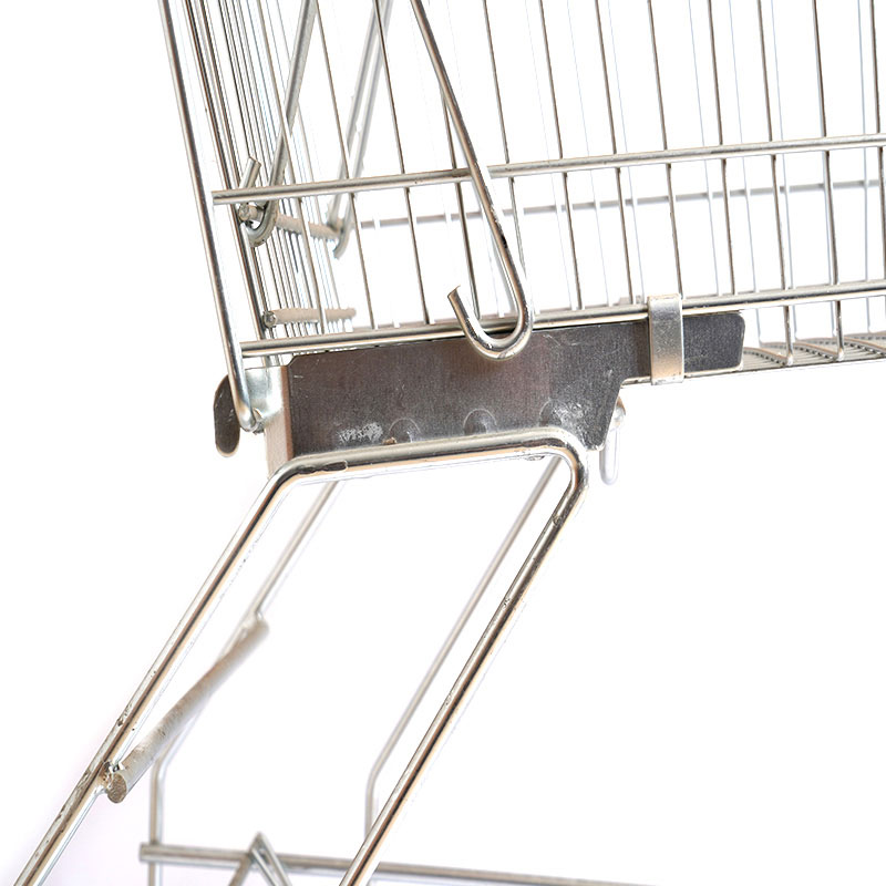 Giỏ hàng bánh xe màu đỏ thông thường Pvc