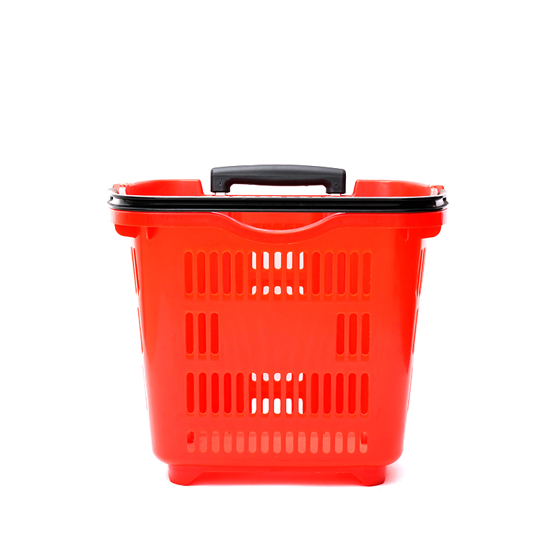 Siêu thị Giỏ đựng xe đẩy nhựa thân thiện với môi trường