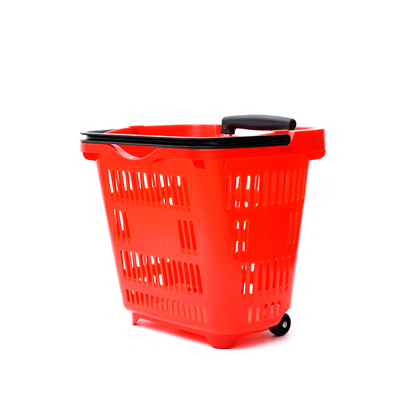Siêu thị Giỏ đựng xe đẩy nhựa thân thiện với môi trường