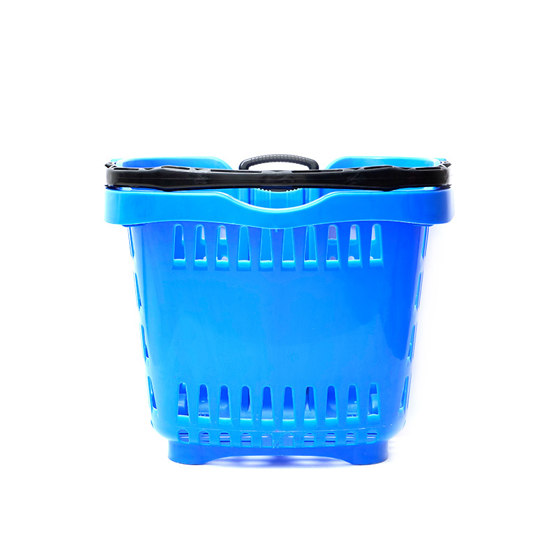 XC-B-13. Giỏ đựng đồ nhựa + siêu thị mua sắm dễ sử dụng, mua sắm nhựa tùy chỉnh màu sắc quy cách cố định