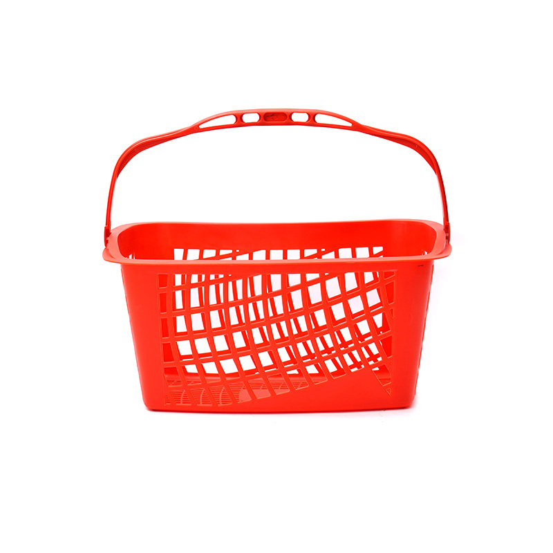 XC-B-21. Giỏ đựng đồ nhựa + siêu thị mua sắm dễ sử dụng, mua sắm nhựa tùy chỉnh màu sắc quy cách cố định