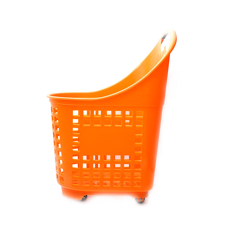 XC-B-22. Giỏ đựng đồ nhựa + siêu thị mua sắm dễ sử dụng, mua sắm nhựa tùy chỉnh màu sắc quy cách cố định