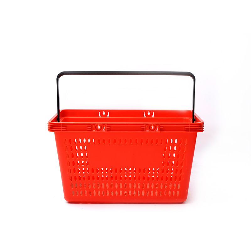 Giá đỡ giỏ mua sắm siêu thị bằng nhựa 28 L