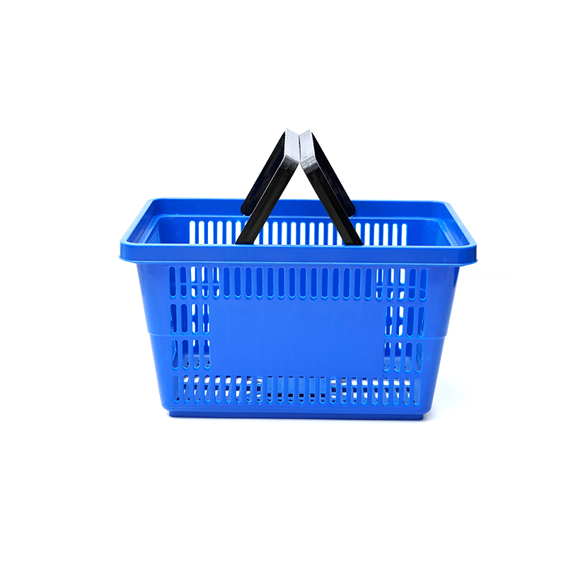 Giỏ mua sắm bằng nhựa có thể gập lại đầy màu sắc