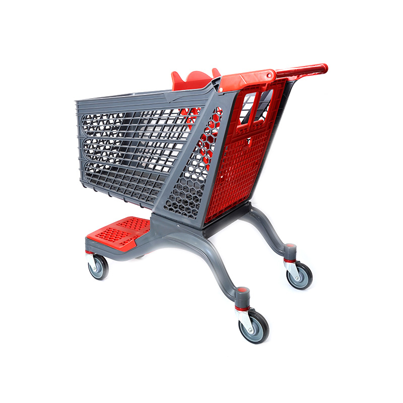 XC-PST-2. Giỏ hàng nhựa + mua sắm siêu thị dễ sử dụng mua sắm nhựa tùy chỉnh màu sắc thông số kỹ thuật cố định