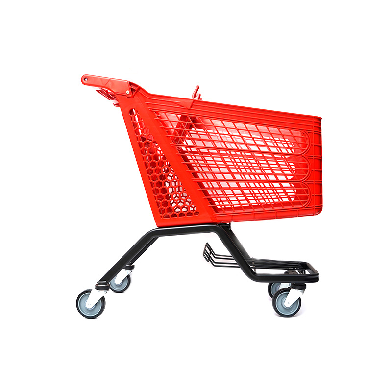 XC-PST-3. Giỏ hàng nhựa + mua sắm siêu thị dễ sử dụng, mua sắm nhựa tùy chỉnh màu sắc quy cách cố định